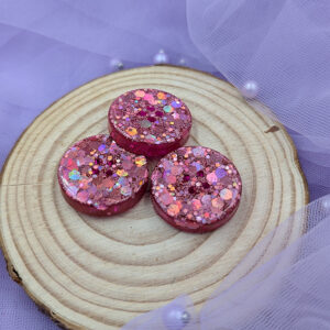 Okrągłe guziki z żywicy