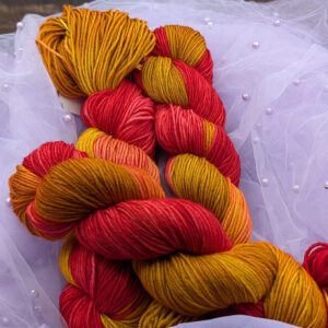 Ręcznie barwiona włóczka Dom Lwa (Klasyczna 230)