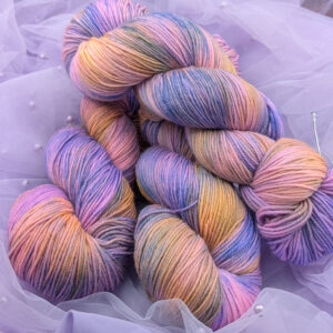 Ręcznie barwiona włóczka Marzenie Mam (Skarpetkowa 400)